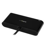 StarTech.com Hub Concentrador USB 3.0 con 3 puertos USB-A, Ethernet Gigabit, entrega de alimentación de 60W, SKU HB30C3AGEPD