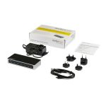 Imagen del StarTech.com Hub Concentrador USB 3.0 USB C a 5x USB-A y 2x USB Tipo C de 7 puertos, modelo HB30C5A2CSC, con velocidad de 5Gbps y ladrón USBC alimentado