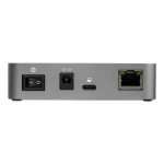 StarTech.com Hub USB-C de 3 Puertos con Puerto de Red Ethernet, USB 3.2 Gen 2 a 10Gbps, Alimentado, SKU HB31C2A1CGS