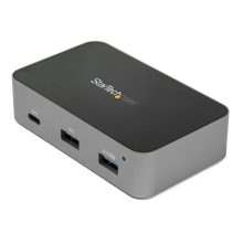 Hub USB-C StarTech de 4 puertos con USB 3.2 Gen 2, ofrece 3 puertos USB-A y 1 puerto USB-C, SKU HB31C3A1CS