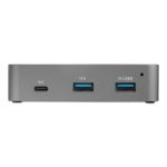 Hub USB-C StarTech de 4 puertos con USB 3.2 Gen 2, ofrece 3 puertos USB-A y 1 puerto USB-C, SKU HB31C3A1CS