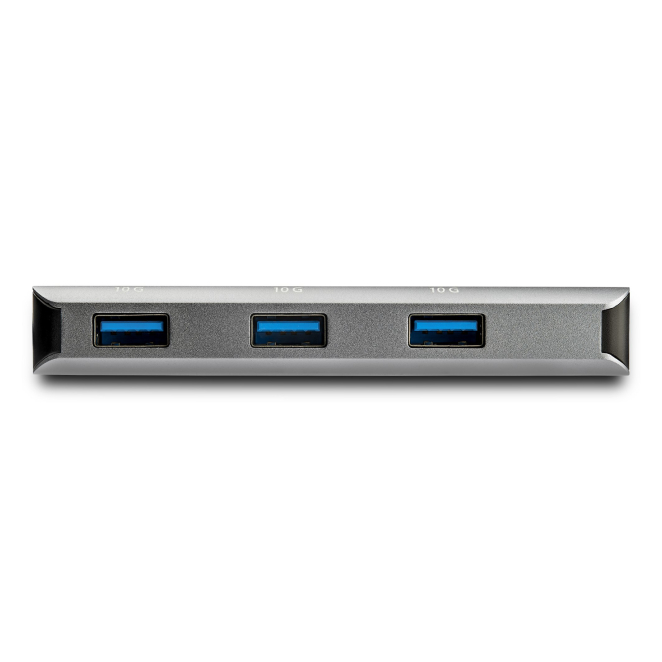 StarTech.com Hub Ladrón USB-C de 3 Puertos 10Gbps y Lector de Tarjetas de Memoria Flash SD - con 3 Puertos USB-A y 1 Ranura SD - Adaptador Hub Concentrador 3.2 Gen 2 Tipo C - Portátil - Hub para Ordenador Portátil - Alimentado por USB - Compatible TB3 2 StarTech.com Hub Ladrón USB-C conectado a un ordenador portátil