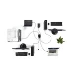 Imagen del Switch Conmutador USB 3.0 de StarTech.com con 5Gbps y 4x4 puertos para compartir dispositivos periféricos. SKU: HBS304A24A.