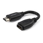 Cable de 15cm de extensión HDMI 2.0 de Alta Velocidad con Ethernet, 4K a 60Hz de StarTech.com, SKU HD2MF6INL
