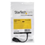 Cable de 15cm de extensión HDMI 2.0 de Alta Velocidad con Ethernet, 4K a 60Hz de StarTech.com, SKU HD2MF6INL
