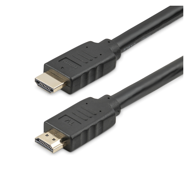 StarTech Cable HDMI 10m Alta Velocidad Activo 4K 60Hz StarTech.com cable HDMI de 10 metros con ethernet, alta velocidad, 4K 60Hz, CL2 para instalación en pared, HDR 18Gbps, negro, SKU HD2MM10MA