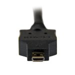 StarTech.com Cable de 1m adaptador conversor Micro HDMI a DVI-D, SKU HDDDVIMM1M. Convertidor de vídeo para tablet y teléfono móvil con dispositivos Micro HDMI tipo D a DVI-D monoenlace.