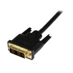 StarTech.com Cable de 1m adaptador conversor Micro HDMI a DVI-D, SKU HDDDVIMM1M. Convertidor de vídeo para tablet y teléfono móvil con dispositivos Micro HDMI tipo D a DVI-D monoenlace.