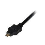 Cable de 2 metros StarTech.com adaptador conversor de Micro HDMI a DVI-D para tablet y teléfono móvil, SKU HDDDVIMM2M