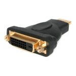 StarTech.com adaptador HDMI a DVI, DVI-D hembra a HDMI macho, conversor en negro, SKU HDMIDVIMF