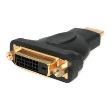 StarTech.com adaptador HDMI a DVI, DVI-D hembra a HDMI macho, conversor en negro, SKU HDMIDVIMF