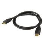 StarTech.com Cable HDMI 2.0 de 1 metro con Ethernet, alta velocidad Ultra HD 4K a 60Hz HDR10, ideal para monitores o TV UHD. SKU: HDMM1MP