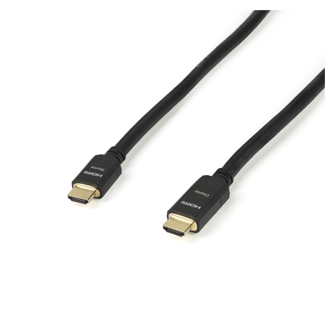 StarTech HDMI Cable 20m with Standard Type A Connector in Black StarTech.com HDMM20MA HDMI cable, 20 meters in length, featuring a standard HDMI type A connector in black. SKU: HDMM20MA.