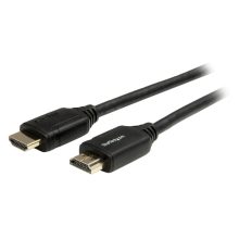StarTech.com Cable de 2m HDMI 2.0 Certificado Premium con Ethernet para Monitores o TV UHD 4K HDR10, SKU HDMM2MP