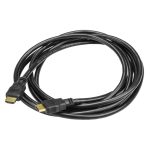 Cable HDMI de alta velocidad StarTech.com de 3 metros, color negro, con conectores HDMI macho a HDMI macho y compatible con Ultra HD 4k, SKU HDMM3M
