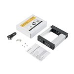 StarTech.com Bahía de Intercambio en Caliente sin Bandeja de 5,25 pulgadas a 3,5 pulgadas, bahía removible de disco duro para unidades de 3,5 pulgadas SATA/SAS, SKU HSB1SATSASBA