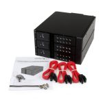 StarTech.com Rack Móvil Backplane de 3 Bahías para Unidades de 3,5 SAS II/SATA III Hot Swap - 6 Gbps. SKU: HSB3SATSASBA