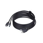 Cable KVM HDMI y USB 3.0 StarTech.com de 3 metros, compatible con 4K a 60Hz, SKU HU12210-KVM-CABLE