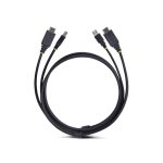 Cable KVM HDMI y USB 3.0 StarTech.com de 3 metros, compatible con 4K a 60Hz, SKU HU12210-KVM-CABLE