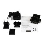 Vista del conversor adaptador serie StarTech.com RS232 a RS422 y RS485 con puerto serial DB9 y protección electrostática 15KV. SKU: IC232485S