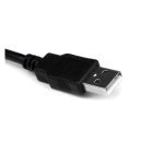 Cable StarTech.com profesional de 0,3 metros con conexión USB a puerto serie RS232 DB9 y retención del puerto COM, SKU ICUSB2321X.