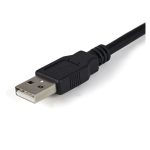 Cable StarTech de 1,8 metros USB a 2 puertos serie RS232 DB9 con retención del puerto de asignación COM ICUSB2322F