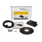 Concentrador Hub Industrial de 2 Puertos Serie Serial RS232 a USB con opciones de montaje en riel DIN y pared. SKU ICUSB2322I