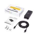 StarTech.com Concentrador Adaptador USB a Serie RS232 DB9 con 4 Puertos, SKU ICUSB2324I