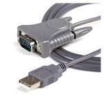 Cable adaptador de 0,9m de StarTech.com con conexión USB a Serial DB9 y DB25, modelo ICUSB232DB25