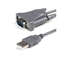 Cable adaptador de 0,9m de StarTech.com con conexión USB a Serial DB9 y DB25, modelo ICUSB232DB25