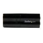 StarTech.com Tarjeta de Sonido Estéreo USB Externa Adaptador Conversor - Color Negro, SKU: ICUSBAUDIOB