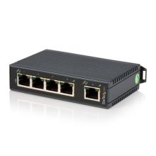 StarTech.com Switch Conmutador Industrial Ethernet de 5 Puertos RJ45 de Montaje en Carril DIN con SKU IES5102