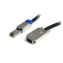 StarTech Cable de 1 metro con conectores SFF-8470 y SFF8088, compatible con Infiniband CX4. SKU ISAS88701