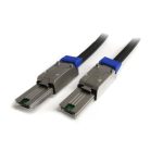 Imagen del cable StarTech.com de 3 metros con conectores SFF-8088 ambos extremos, SKU: ISAS88883