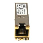 StarTech.com Módulo Transceptor SFP compatible con HPE modelos 5820AF, 12500 y 5500. Soporta 1000BASE-T y conexiones SFP a RJ45 Cat6/Cat5e. SKU: JD089BST