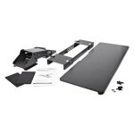 Bandeja ajustable para soporte de teclado StarTech.com, ideal para escritorio, de 67cm de ancho, SKU KBTRAYADJ