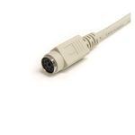 StarTech.com 6 ft PS/2 Keyboard/Mouse Extension Cable, 1.83 meter, Beige, SKU KXT102