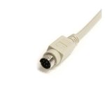 StarTech.com 6 ft PS/2 Keyboard/Mouse Extension Cable, 1.83 meter, Beige, SKU KXT102
