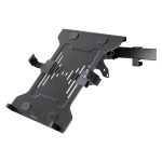 Imagen de la Bandeja VESA ajustable StarTech.com para ordenador portátil, soporta hasta 4,5kg, con perforaciones VESA 75x75 y 100x100 y ventilación. SKU: LAPTOP-ARM-TRAY