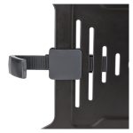 Imagen de la Bandeja VESA ajustable StarTech.com para ordenador portátil, soporta hasta 4,5kg, con perforaciones VESA 75x75 y 100x100 y ventilación. SKU: LAPTOP-ARM-TRAY