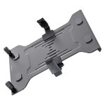 Imagen de la Bandeja VESA ajustable StarTech.com para ordenador portátil, soporta hasta 4,5kg, con perforaciones VESA 75x75 y 100x100 y ventilación. SKU: LAPTOP-ARM-TRAY