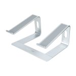 StarTech.com soporte de escritorio para portátil de aluminio en color plata, soporta hasta 5kg, SKU LAPTOP-STAND-SILVER