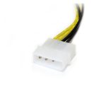 StarTech.com Cable de 15cm Adaptador de Alimentación de LP4 a PCI Express PCIe de 8 Pines LP4PCIEX8ADP para Tarjeta Gráfica en categoría Cableado