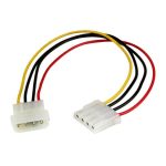 StarTech.com cable de extensión LP4 de 30cm con conector de alimentación de 4 pines macho a hembra. SKU: LP4POWEXT12