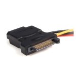Adaptador de cable de alimentación SATA a LP4 de StarTech.com con 2 conectores LP4 adicionales, SKU: LP4SATAFM2L