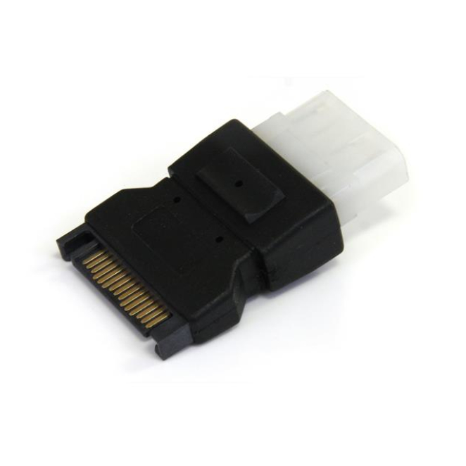 StarTech.com Adaptador SATA a LP4 para fuente de alimentación StarTech.com Adaptador de Cable de Alimentación SATA a LP4, SKU LP4SATAFM, ideal para conectar dispositivos SATA a fuentes de alimentación con conector LP4
