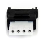 StarTech.com Adaptador de Cable de Alimentación SATA a LP4, SKU LP4SATAFM, ideal para conectar dispositivos SATA a fuentes de alimentación con conector LP4