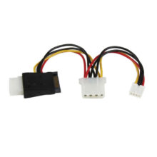 Adaptador de cable de alimentación StarTech.com LP4 a SATA con alimentación Floppy, SKU: LP4SATAFMD
