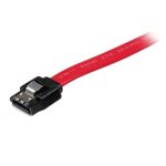 Cable StarTech.com LSATA24 de SATA 0,609 m, 7 pines, color rojo, SKU LSATA24