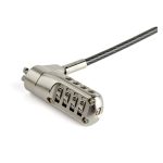 Cable de seguridad StarTech.com de 2 metros para ordenador portátil con candado para ranura nano, modelo LTLOCKNANO